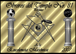 the masónica excellence awarded on January 1, 2007